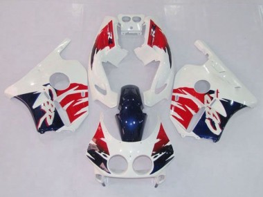 Rouge Blanc Bleu Carénage Moto CBR 250 RR MC22 1991-1998