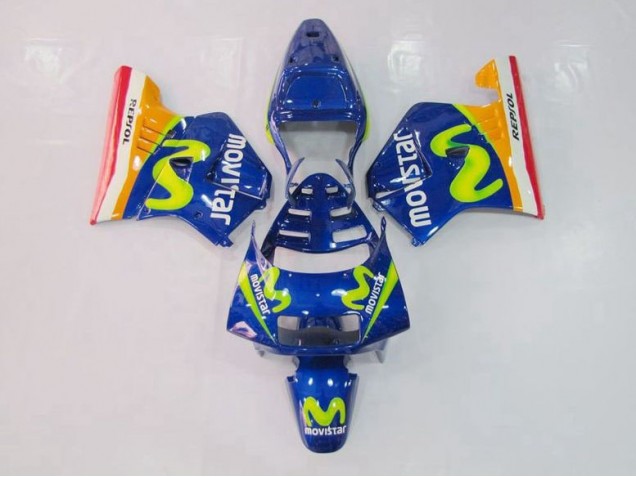 Bleu Vert Carénage Moto NSR 250 MC28 P4 1994-1996 Bleu Vert Carénage Moto NSR 250 MC28 P4 1994-1996