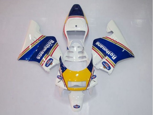 Jaune Blanc Bleu Carénage Moto NSR 250 MC28 P4 1994-1996