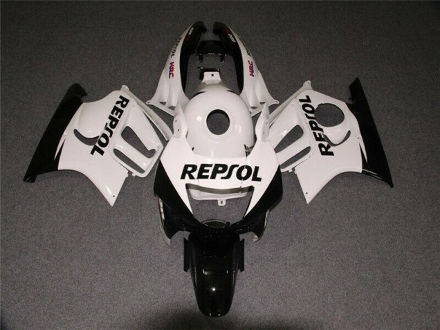 Blanc Noir Repsol Carénage Moto CBR 600 F3 1995-1998