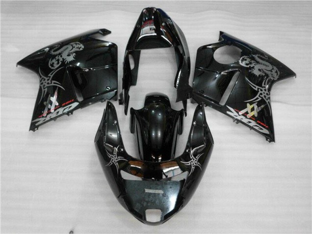 Noir Kit Carénages Motos Complet CBR 1100 XX 1996-2007 Noir Kit Carénages Motos Complet CBR 1100 XX 1996-2007