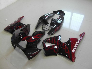 Noir Rouge Carénages Moto CBR 900 RR 919 1998-1999