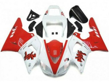 Rouge Blanc Carénage Moto R1 1998-1999