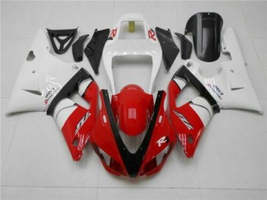 Rouge Blanc Carénages Moto R1 1998-1999