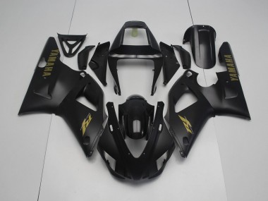 Noir Mat Jaune Carénage Moto R1 1998-1999