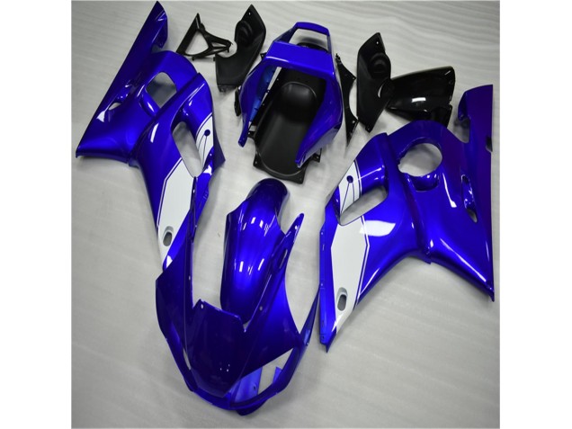 Blanc Bleu Carénage Moto R6 1998-2002