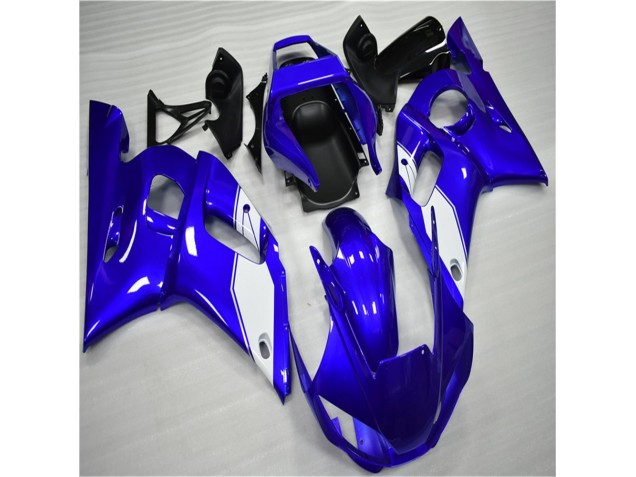 Blanc Bleu Carénage Moto R6 1998-2002