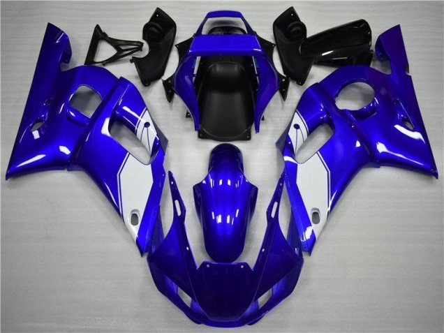 Blanc Bleu Carénage Moto R6 1998-2002