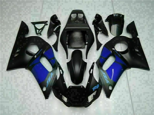Bleu Noir Carénages Moto R6 1998-2002 Bleu Noir Carénages Moto R6 1998-2002