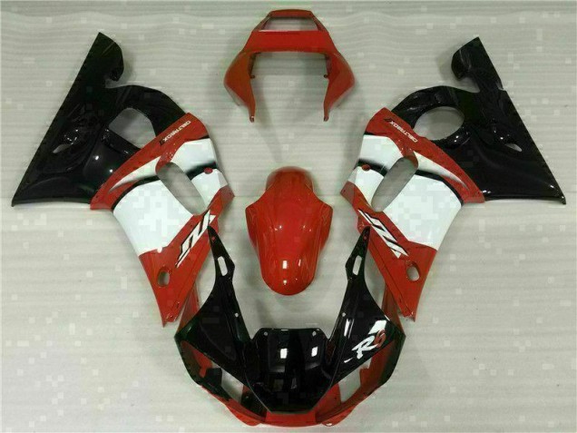 Rouge Blanc Carénage Moto R6 1998-2002