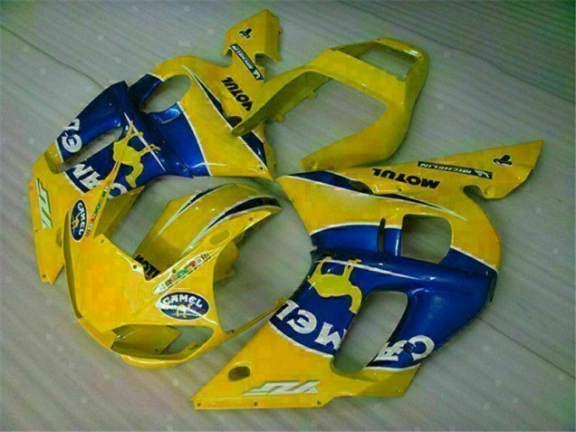 Jaune Bleu Carrosserie Moto R6 1998-2002