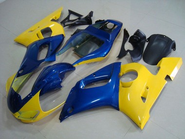 Jaune Bleu Carénages Moto R6 1998-2002
