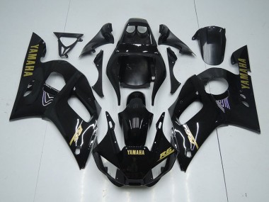 Noir Brillant Or Décalque Carénage Moto R6 1998-2002