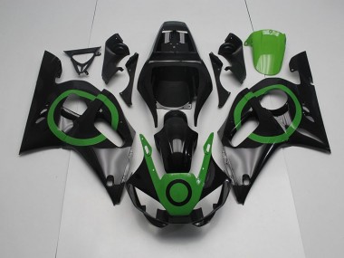 Noir Vert Cercle Carénage Moto R6 1998-2002