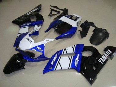 Bleu Noir Kit Carénages Motos Complet R6 1998-2002
