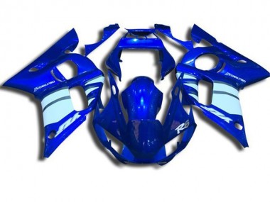 Bleu et Blanc Carénage Moto R6 1998-2002