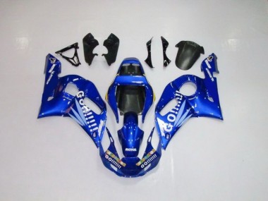 Bleu Blanc Go Motul Carénage Moto R6 1998-2002
