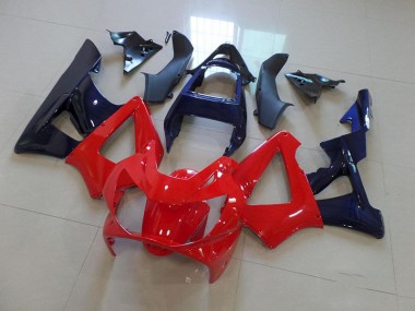 Rouge Bleu Foncé Carénage Moto CBR 900 RR 929 2000-2001