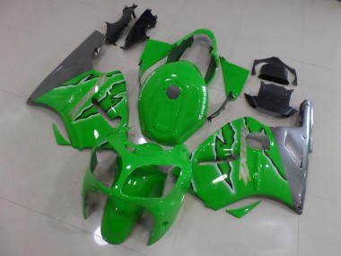 Vert Flamme Carénage Moto ZX12R 2000-2001