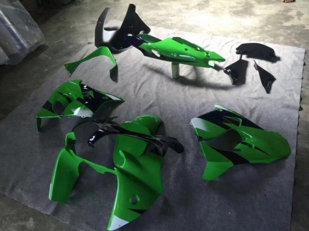 Vert Noir Mat Ink Bleu Carénage Moto ZX9R 2000-2001 Vert Noir Mat Ink Bleu Carénage Moto ZX9R 2000-2001