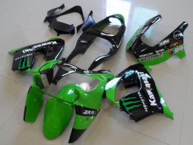Vert Monster Carénage Moto ZX9R 2000-2001
