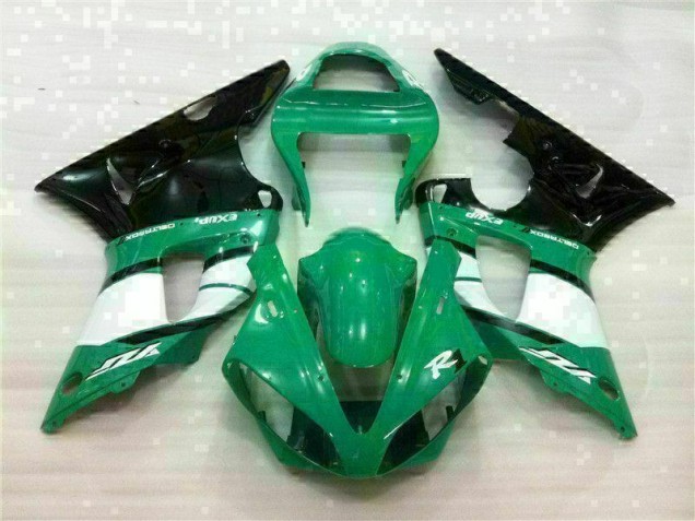 Vert Carénages Moto R1 2000-2001 Vert Carénages Moto R1 2000-2001