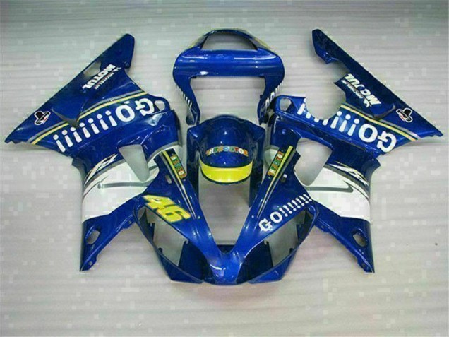Bleu Kit Carénages Motos Complet R1 2000-2001 Bleu Kit Carénages Motos Complet R1 2000-2001