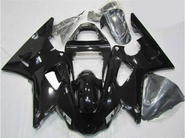 Noir Brillant Carénage Moto R1 2000-2001