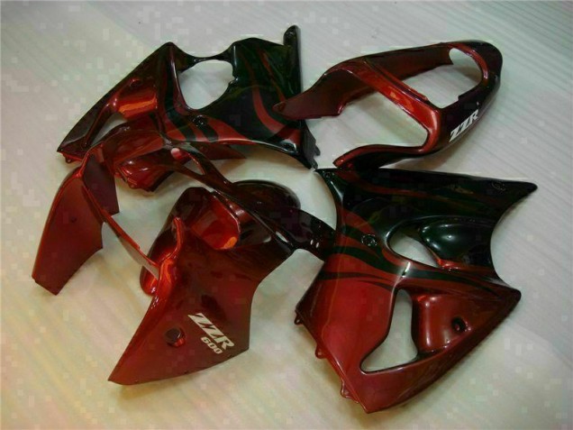 Rouge Carénages Moto ZX6R 2000-2002 Rouge Carénages Moto ZX6R 2000-2002