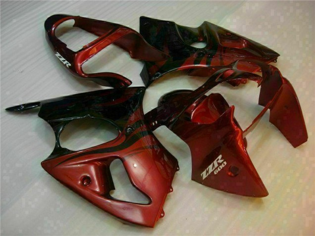 Rouge Carénages Moto ZX6R 2000-2002 Rouge Carénages Moto ZX6R 2000-2002