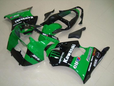 Vert Monster Carénage Moto ZX6R 2000-2002