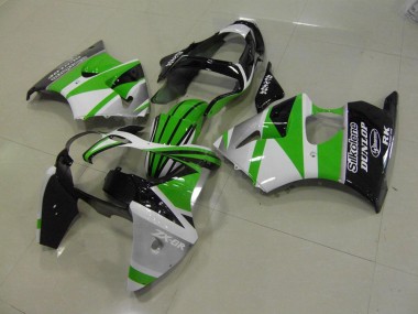 Vert Blanc Bande Carénage Moto ZX6R 2000-2002