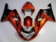 Orange Noir Carénage Moto GSXR 1000 K1 2000-2002