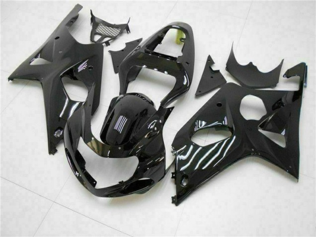 Noir Brillant Carénage Moto GSXR 1000 K1 2000-2002 Noir Brillant Carénage Moto GSXR 1000 K1 2000-2002