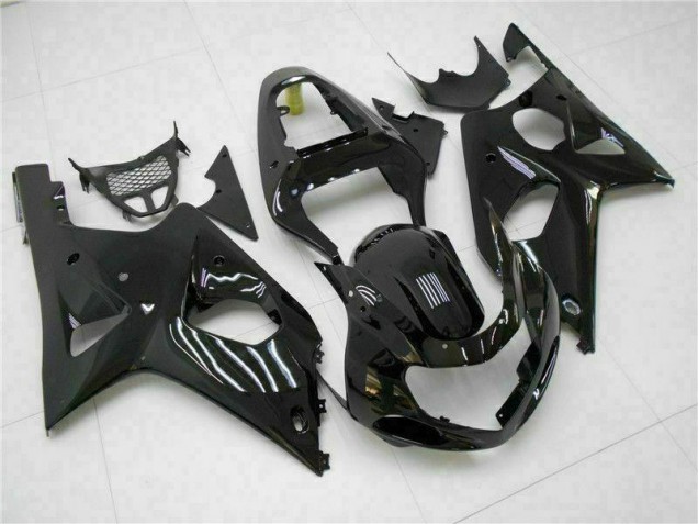 Noir Brillant Carénage Moto GSXR 1000 K1 2000-2002 Noir Brillant Carénage Moto GSXR 1000 K1 2000-2002