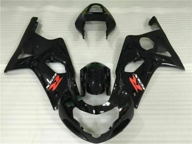 Noir Carénage Moto GSXR 1000 K1 2000-2002