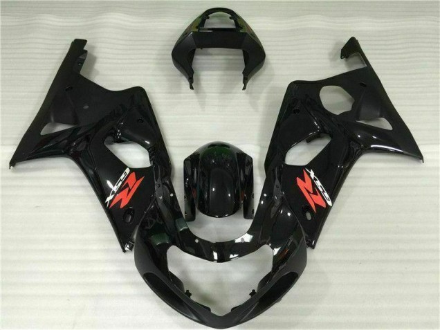 Noir Carénage Moto GSXR 1000 K1 2000-2002 Noir Carénage Moto GSXR 1000 K1 2000-2002