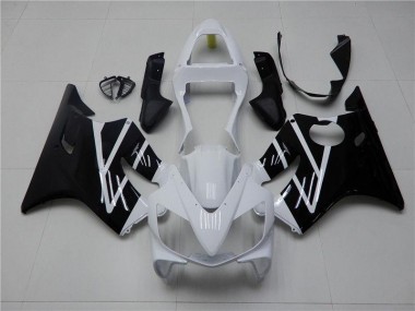 Blanc Noir Carénage Moto CBR 600 F4i 2001-2003