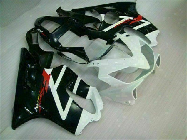 Blanc Noir Carénages Moto CBR 600 F4i 2001-2003 Blanc Noir Carénages Moto CBR 600 F4i 2001-2003