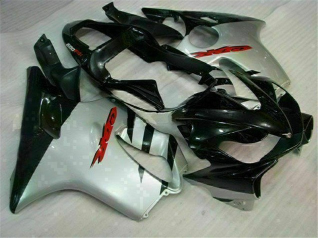 Noir Argent Carénages Moto CBR 600 F4i 2001-2003 Noir Argent Carénages Moto CBR 600 F4i 2001-2003