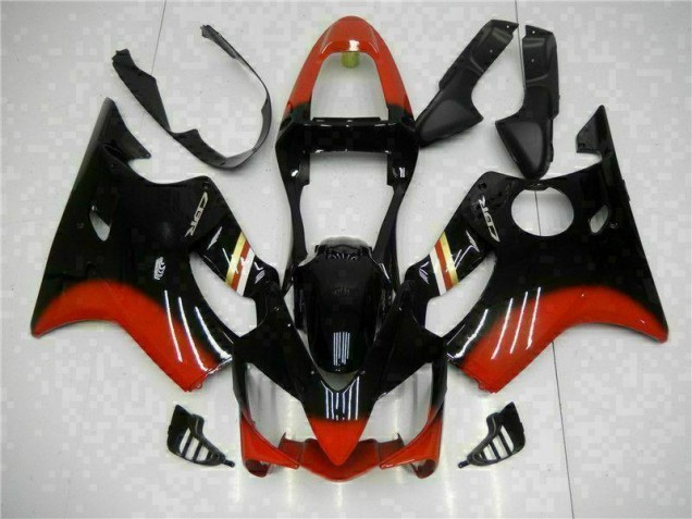 Rouge Noir Carénage Moto CBR 600 F4i 2001-2003 Rouge Noir Carénage Moto CBR 600 F4i 2001-2003