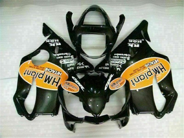 Orange Noir Carénage Moto CBR 600 F4i 2001-2003 Orange Noir Carénage Moto CBR 600 F4i 2001-2003