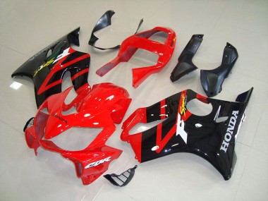 Noir Rouge Carénage Moto CBR 600 F4i 2001-2003