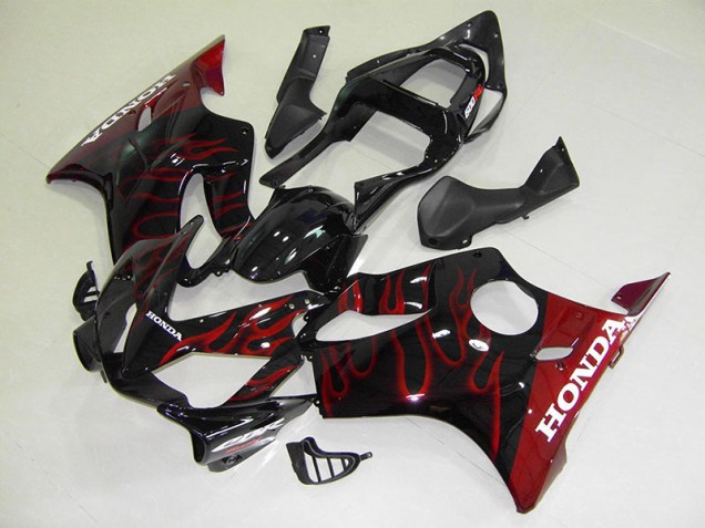 Rouge Flamme Carénages Moto CBR 600 F4i 2001-2003 Rouge Flamme Carénages Moto CBR 600 F4i 2001-2003