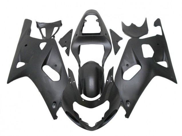Noir Mat Carénage Moto GSXR 600 / 750 K1 K2 K3 2001-2003 Noir Mat Carénage Moto GSXR 600 / 750 K1 K2 K3 2001-2003
