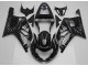 Noir Blanc Flamme Carénage Moto GSXR 600 / 750 K1 K2 K3 2001-2003 Noir Blanc Flamme Carénage Moto GSXR 600 / 750 K1 K2 K3 2001-2003