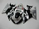 Noir Argent Carénage Moto GSXR 600 / 750 K1 K2 K3 2001-2003 Noir Argent Carénage Moto GSXR 600 / 750 K1 K2 K3 2001-2003