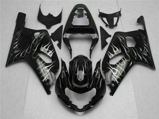 Noir Carrosserie Moto GSXR 600 / 750 K1 K2 K3 2001-2003