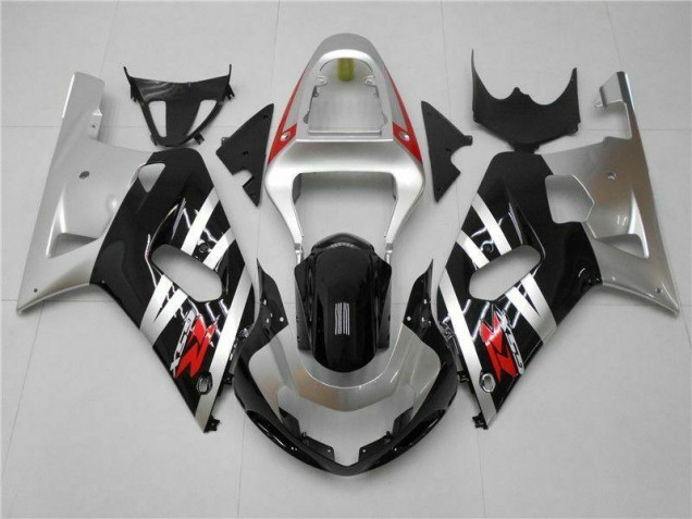 Argent Carénage Moto GSXR 600 / 750 K1 K2 K3 2001-2003