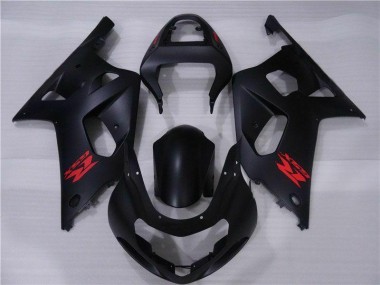Noir Kit Carénages Motos GSXR 600 / 750 K1 K2 K3 2001-2003
